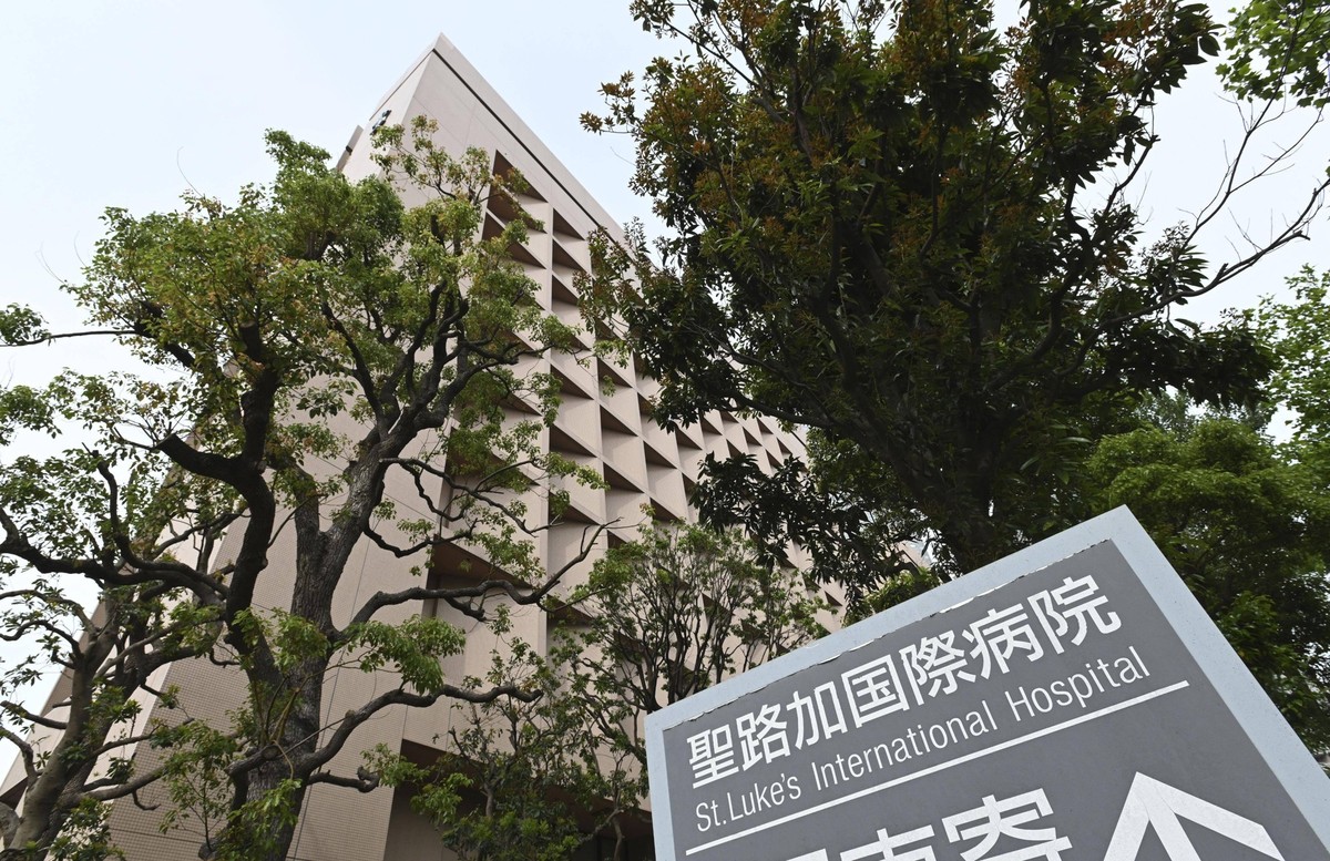St. Luke s International Hospital File photo taken May 15, 2020, shows St. Luke s International Hospital in Tokyo. PUBLICATIONxINxGERxSUIxAUTxHUNxONLY