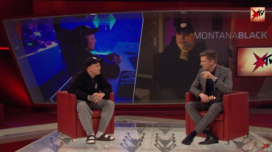 MontanaBlack und Steffen Hallaschka bei &quot;Stern TV&quot;