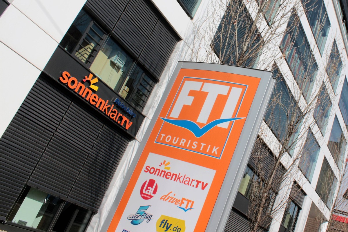 Unternehmenszentrale von FTI Touristik und dem Spartensender sonnenklar TV in M