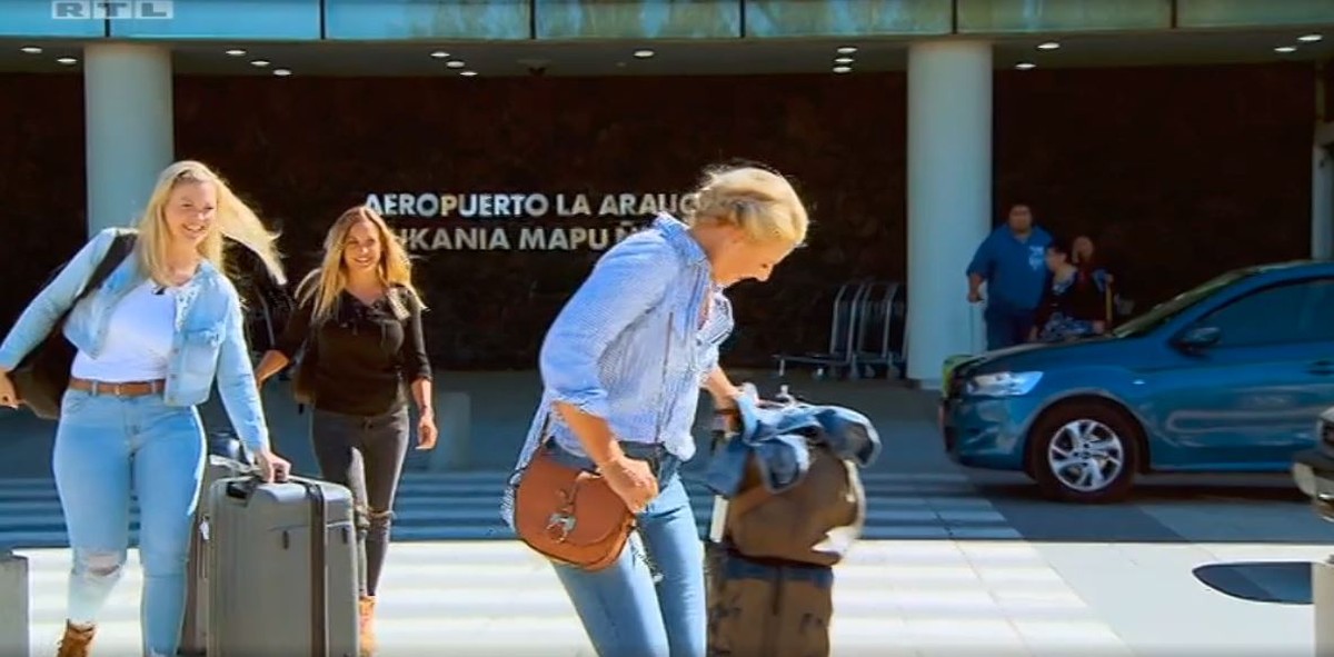 Gleich drei Blondinen buhlen um das Herz von Bauer Marco aus Chile.
