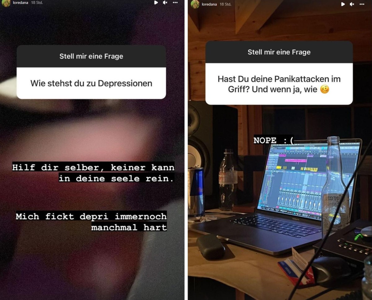 Loredana offenbart, wie es ihr mental geht.