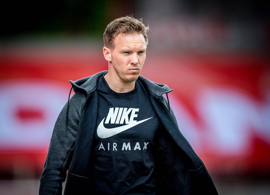 Leipzigs Trainer Julian Nagelsmann / 1. FC Union Berlin - RB Leipzig 2:1 / 22. Mai 2021: Berlin, Stadion an der alten Foersterei / Fussball 1. Bundesliga, 34. Spieltag. 1. FC Union Berlin - RB Leipzig ...