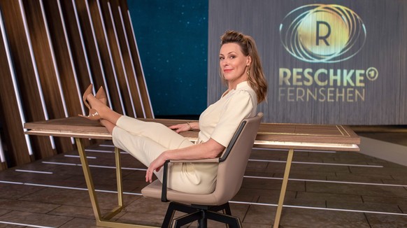 ARCHIV - 02.02.2023, ---: Anja Reschke präsentiert im Ersten &quot;Reschke Fernsehen&quot; (undatierte Aufnahme). Die Recherche-Show «Reschke Fernsehen» mit «Panorama»-Moderatorin Anja Reschke ist nac ...