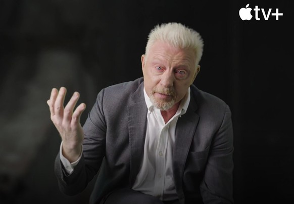 HANDOUT - 14.12.2022, Großbritannien, ---: Der Screenshot zeigt Boris Becker im Trailer einer Dokumentation des Streamingdienstes Apple TV+. Wann genau die zweiteilige Serie, die noch keinen Titel hat ...