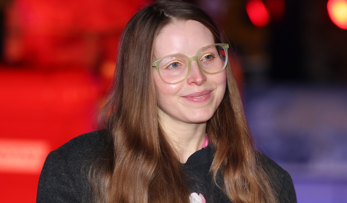 LONDON, ENGLAND - NOVEMBER 15: Jessie Cave attends the UK Premiere of &quot;A Boy called Christmas&quot; at The Natural History Museum on November 15, 2021 in London, England. A Boy Called Christmas w ...