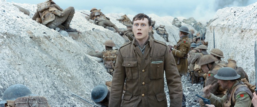 Die beklemmenden Grabenkämpfe des ersten Weltkriegs werden in "1917" eindrucksvoll dargestellt – ab jetzt könnt ihr den Film bei Sky streamen.