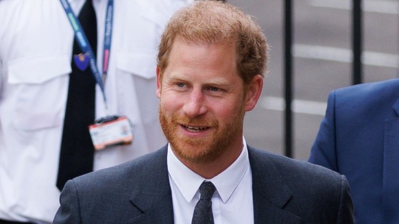 LONDON, ENGLAND - MARCH 30: Prince Harry, Duke of Sussex, arrives at the Royal Courts of Justice on March 30, 2023 in London, United Kingdom. Prince Harry is one of several claimants in a lawsuit agai ...