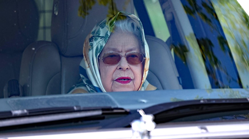 Queen Elizabeth II seen on her 96th birthday, on the Sandringham Estate. Queen Elizabeth II, Sandringham, Norfolk, UK, on April 21, 2022 PUBLICATIONxNOTxINxUK