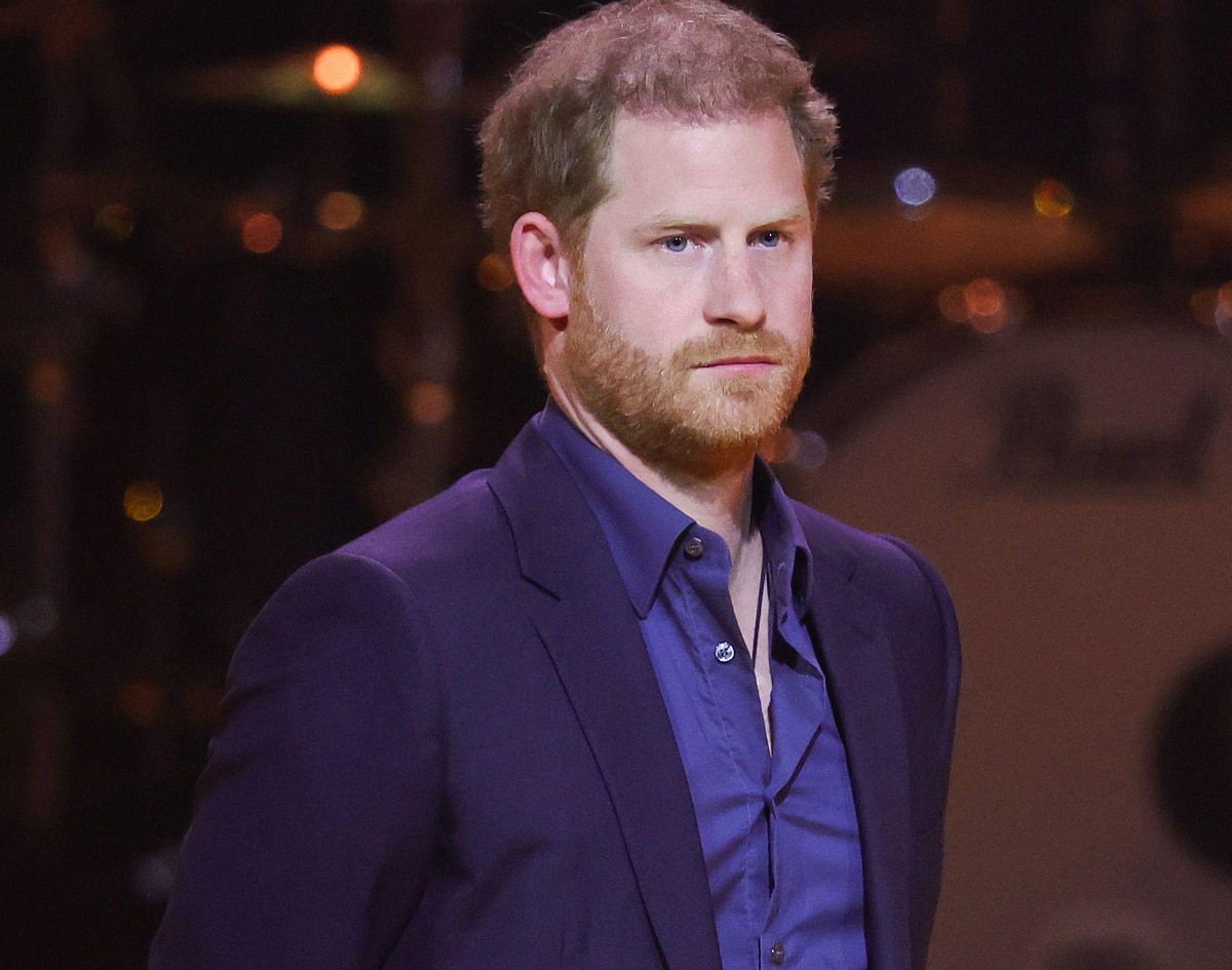 THE HAGUE, NETHERLANDS - APRIL 22: Prince Harry, Duke of Sussex is seen on stage during the Invictus Games The Hague 2020 Closing Ceremony at Zuiderpark on April 22, 2022 in The Hague, Netherlands. (P ...