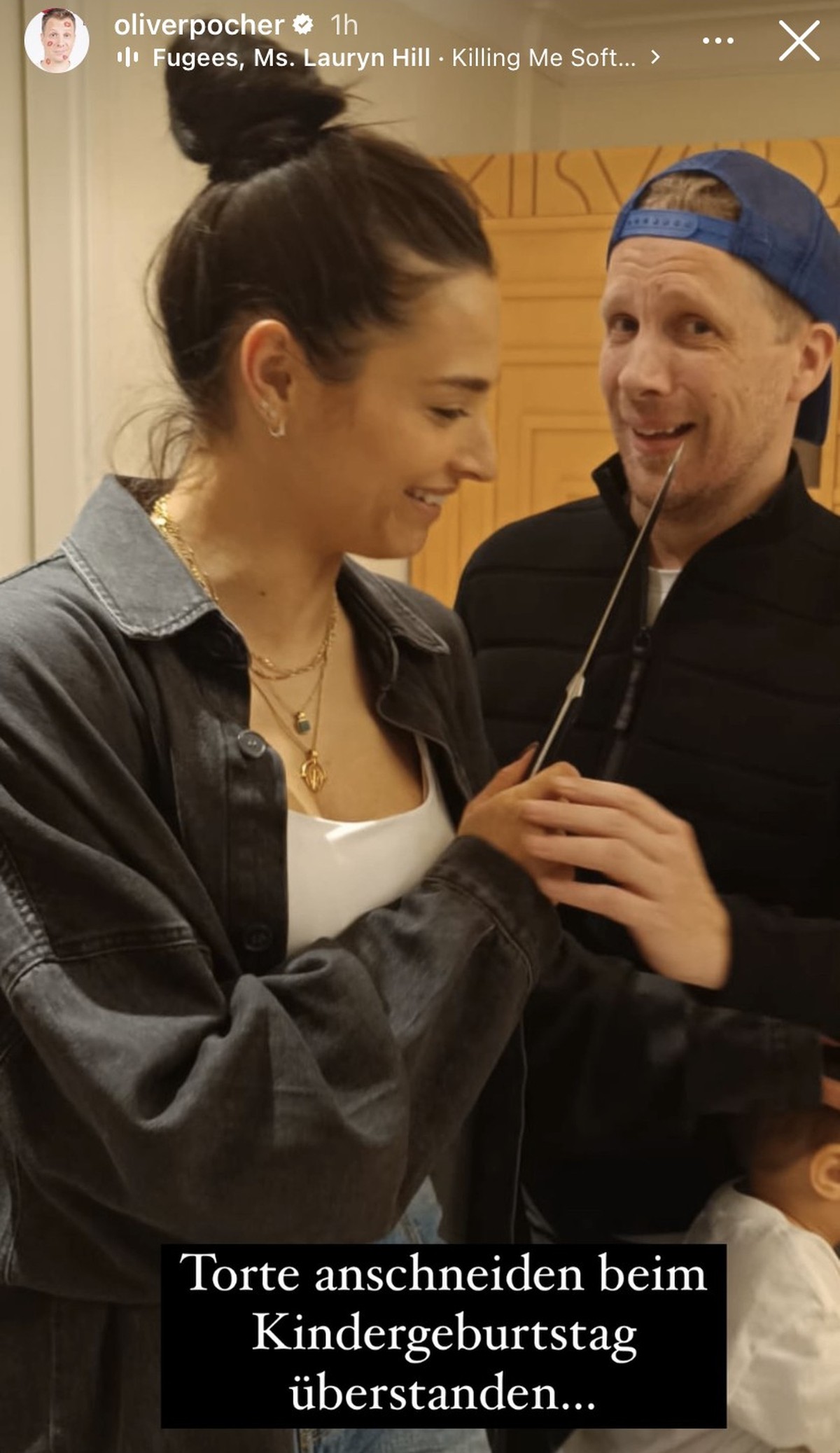 Die Pochers konnten wieder miteinander lachen.