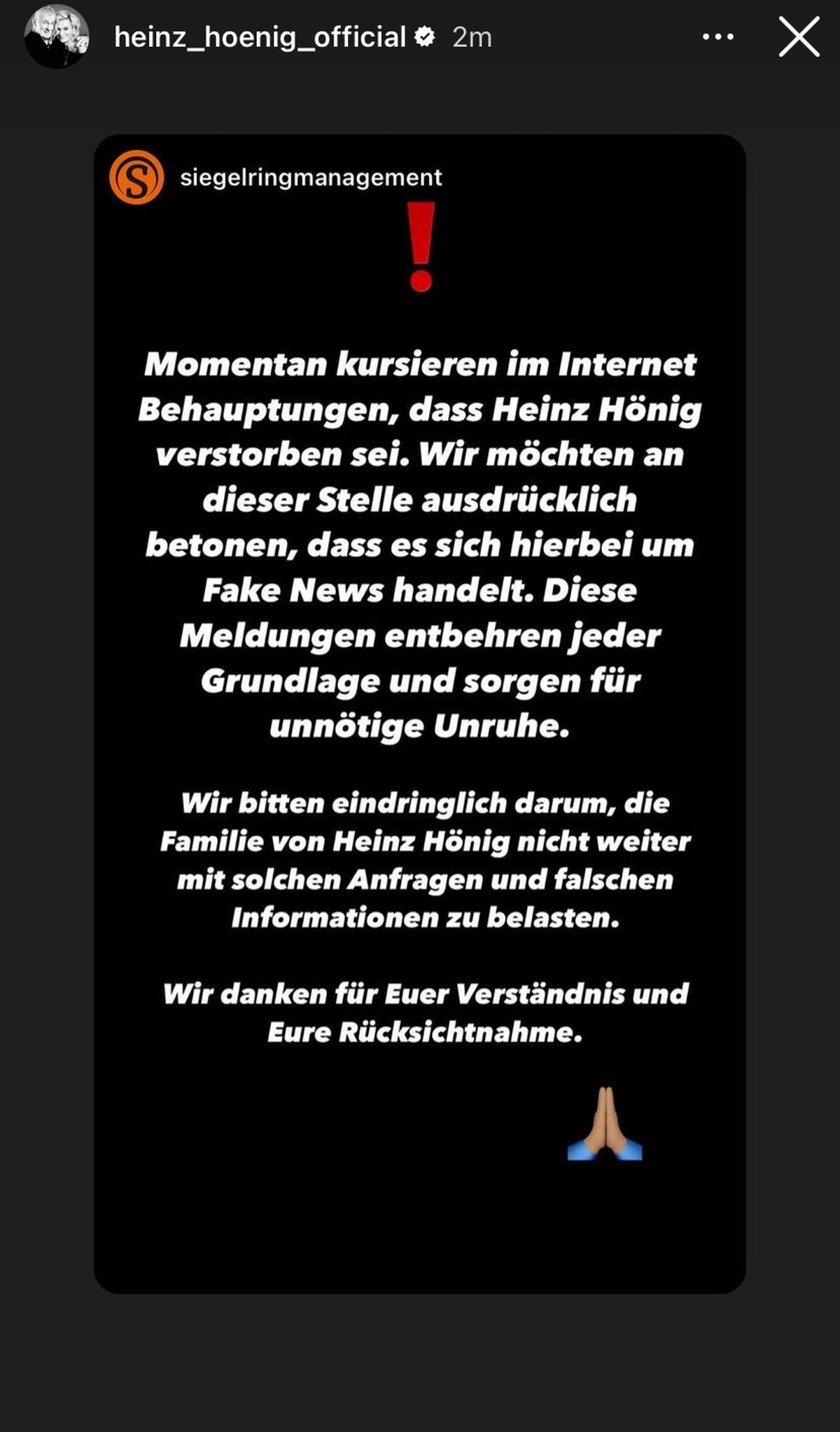 Das Management wehrt sich gegen falsche Behauptungen.