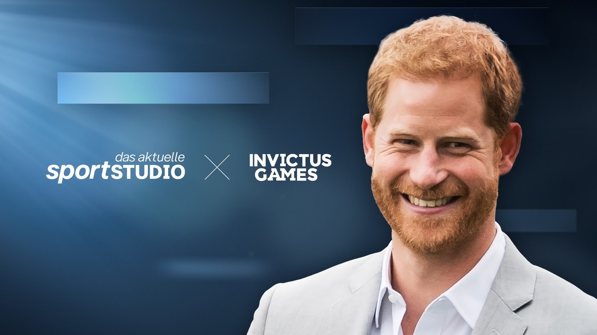 Der Duke of Sussex ist Gast im -"aktuellen sportstudio" im ZDF