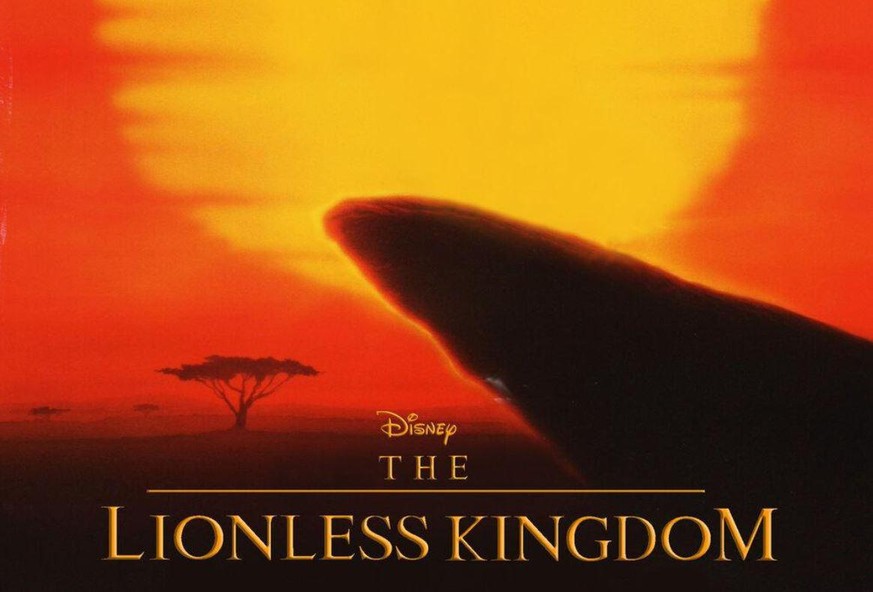 Königreich der Löwen ohne Löwen: Davor warnt der WWF mit Disney-Motiven.