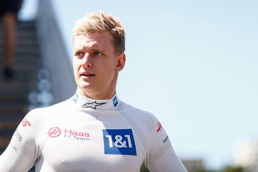 Formula 1 2022: Azerbaijan GP BAKU CITY CIRCUIT, AZERBAIJAN - JUNE 10: Mick Schumacher, Haas F1 Team during the Azerbaijan GP at Baku City Circuit on Friday June 10, 2022 in Baku, Azerbaijan. Photo by ...