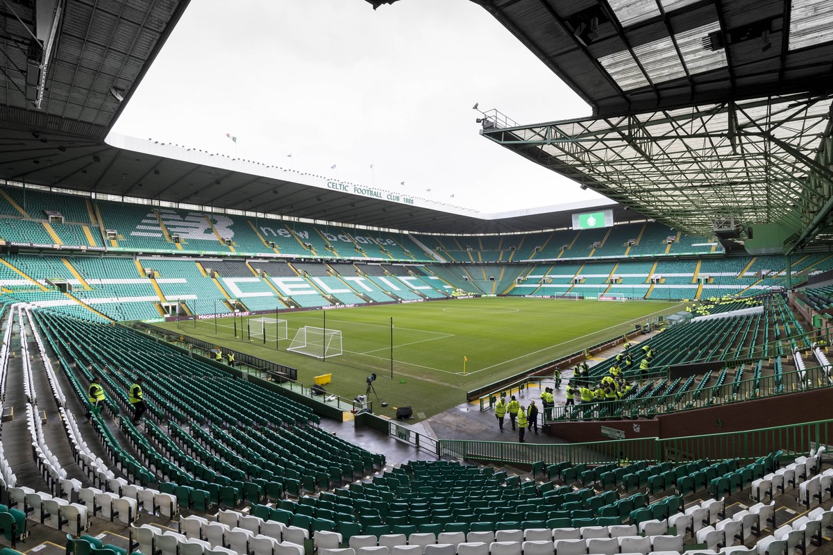 27th January 2018, Celtic Park, Glasgow, Scotland; Scottish Premiership football, Celtic versus Hibernian; Celtic Park ahead of the game today PUBLICATIONxINxGERxSUIxAUTxHUNxSWExNORxDENxFINxONLY Actio ...