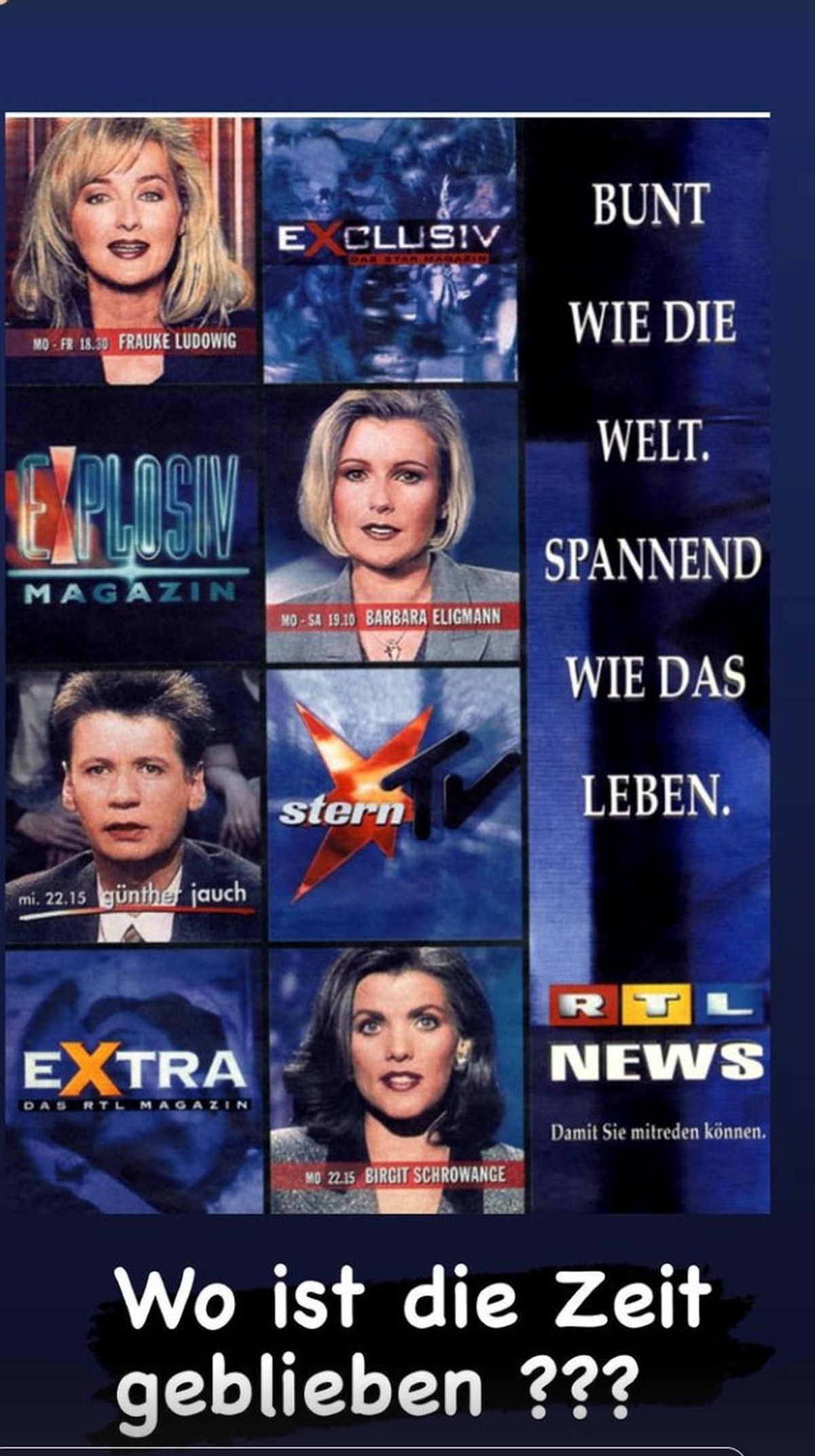Frauke Ludowig erinnert sich an ihre Anfänge im TV zurück.