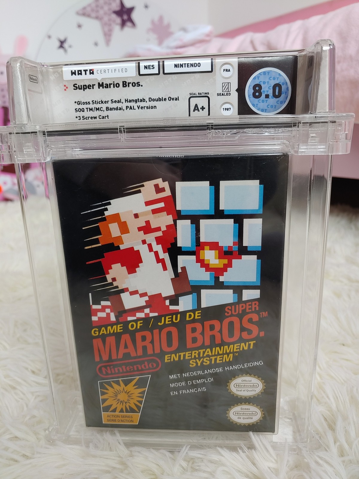 Der Klassiker unter den Videospielen ist versiegelt extrem wertvoll.