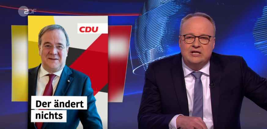 "Ein Schritt ins Gemächt" nannte Oliver Welke in der "Heute-Show" das Landtagswahldebakel der CDU.