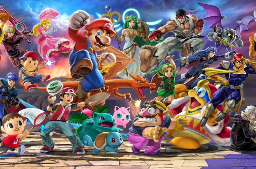 So viele Kämpfer gab es noch nie: Der kommende Hit "Super Smash Bros. Ultimate" hat sehr viele Gastauftritte.