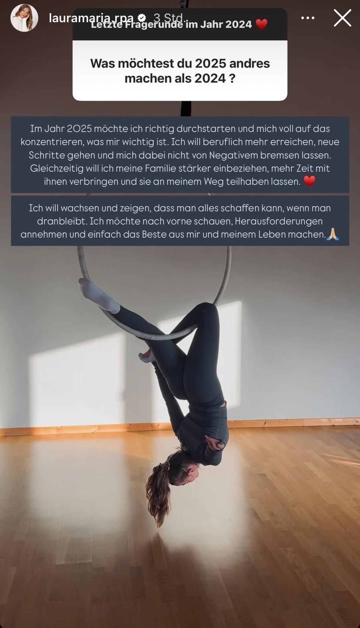 So stellt sich Laura Maria Rypa das Jahr 2025 vor.