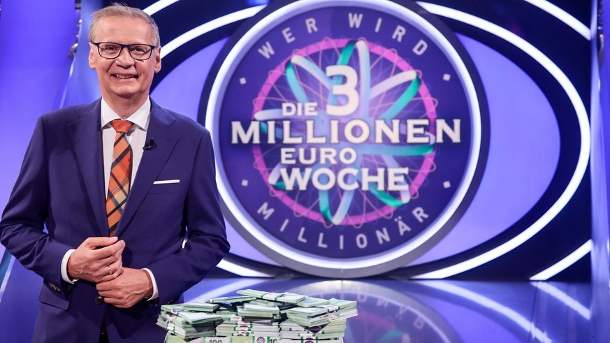 Günther Jauch präsentiert zum zweiten Mal bei RTL die Drei-Millionen-Euro-Woche.