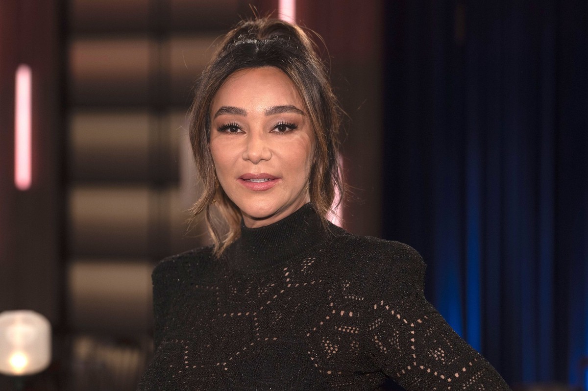 Verona Pooth bei der Aufzeichnung der WDR-Talkshow K