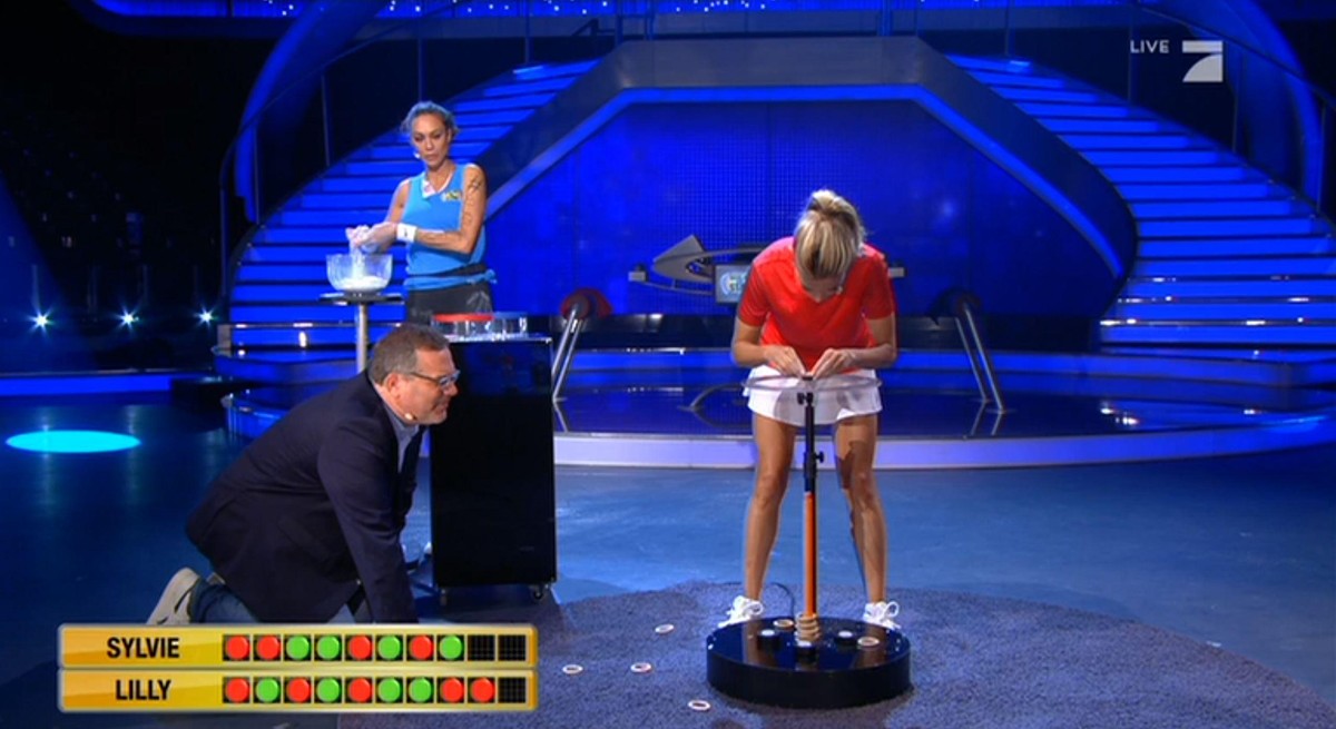 Das letzte Spiel: Sylvie zeigte volle Konzentration.
