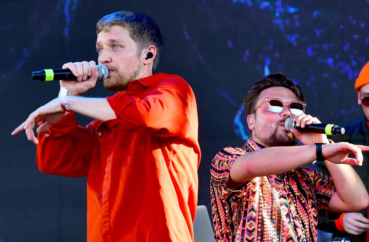 01.06.2019, xlakx, Entertainment Musik, PxP Festival 2019 emspor, v.l.Die Orsons ist eine deutsche Hip-Hop-Gruppe,steht beim Benefiz-Festival Peace x Peace - Give Love - Get Peace am 01.06.2019 in Ber ...