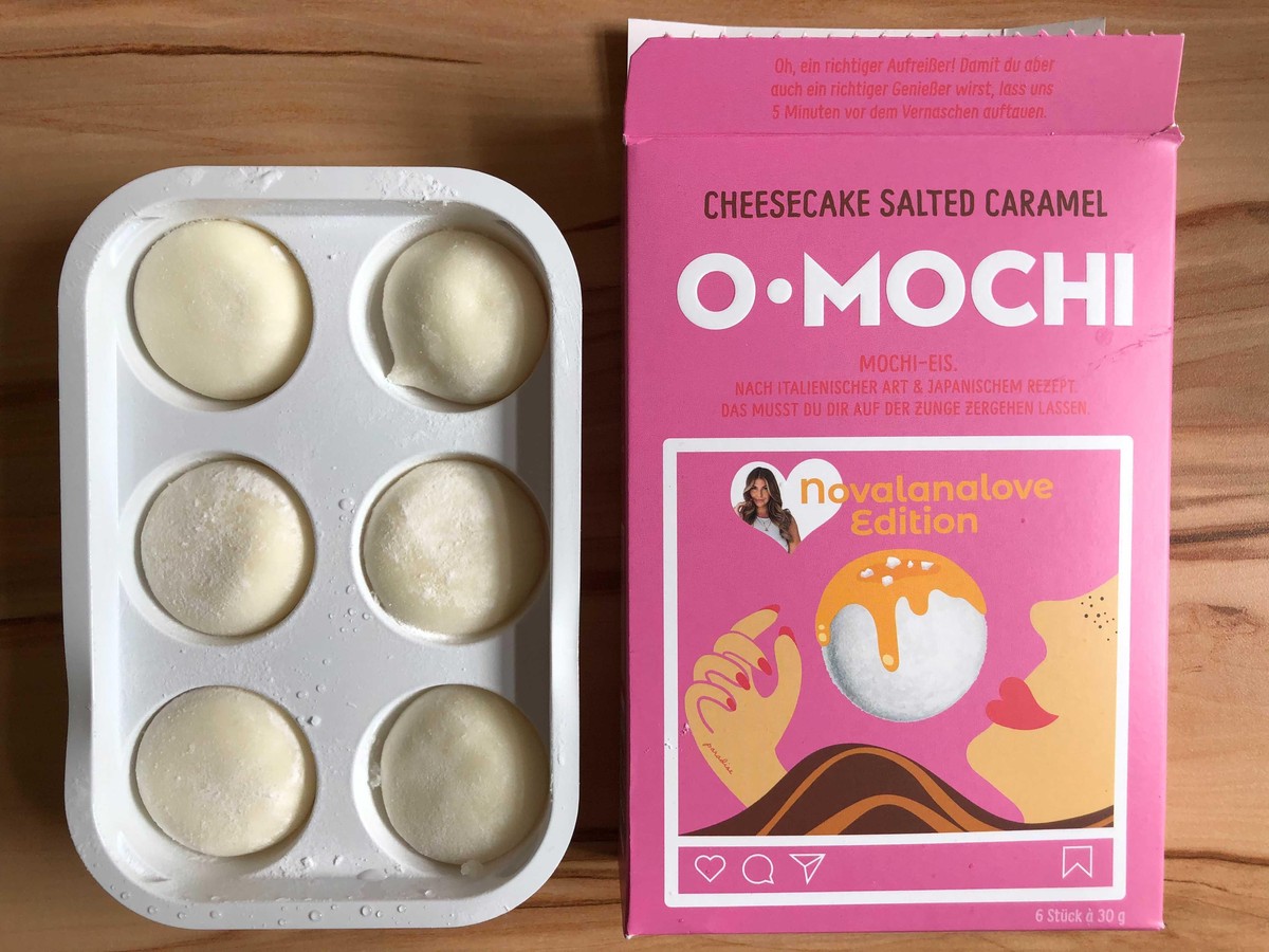 So sieht das Mochi-Eis beim Antauen aus.