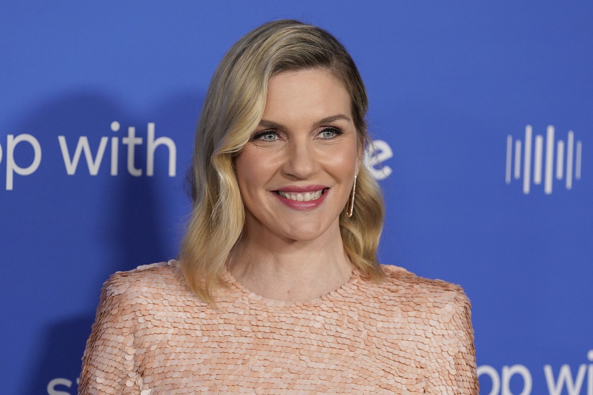 Rhea Seehorn arrives at the Fashion Trust U.S. Awards on Tuesday, March 21, 2023, at Goya Studios in Los Angeles. (AP Photo/Chris Pizzello)
