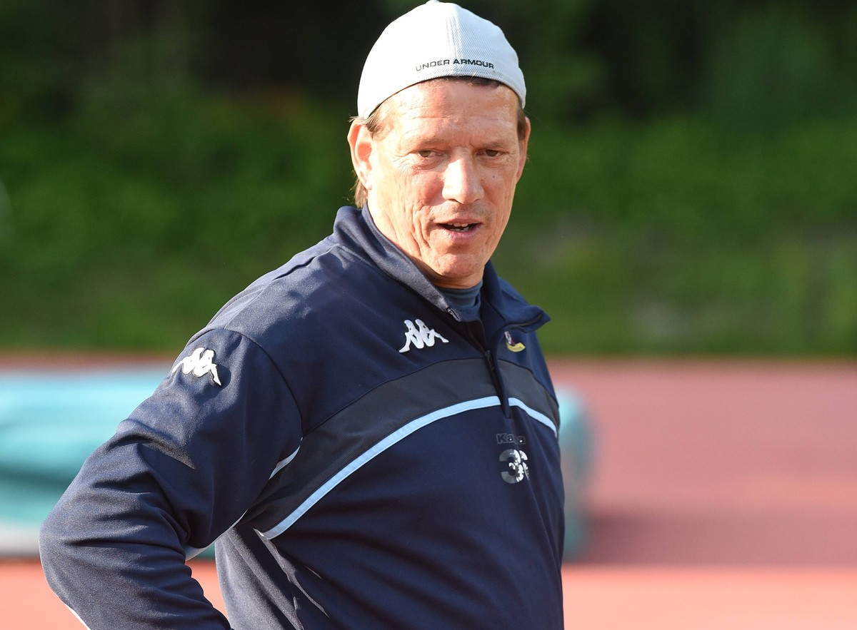 15.07.2019 Saalfelden / Österreich Nationalspieler Christian Ziege ist Trainer des österreichischen Drittligisten FC Pinzgau Saalfelden Regionalliga West Bild zeigt Trainer Christian Ziege *** 15 07 2 ...