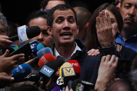 Eben noch Hinterbänkler, jetzt im Fokus der Weltöffentlichkeit: Juan Guaidó.