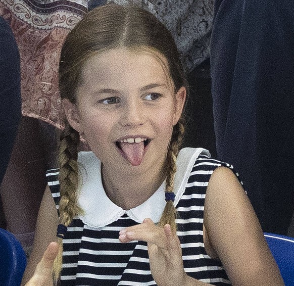 Prinzessin Charlotte bei dem Commonwealth Games.