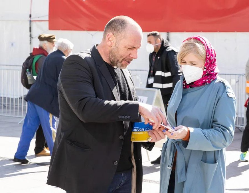 Den Refugee Translator hat Alexander Mechow fast komplett alleine erarbeitet.