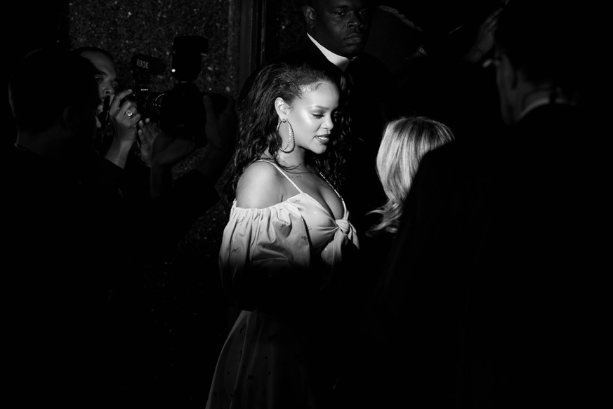 Rihanna promotet Fenty Beauty im September in Madrid.