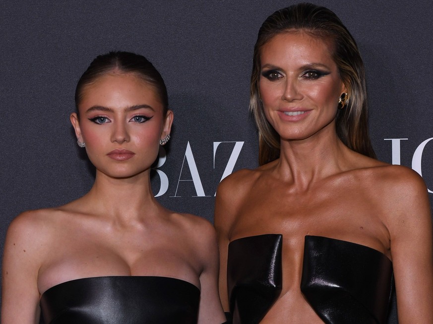 September 9, 2022, New York, NY, USA: Leni Klum, Heidi Klum attend 2022 Harper s Bazaar ICONS &amp; Bloomingdale s 150th Anniversary on September 09, 2022 in New York City. New York USA - ZUMAs181 202 ...