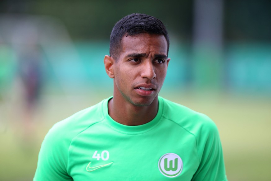 João Victor im Wolfsburg-Dress. Steht ihm, das Grün, oder?