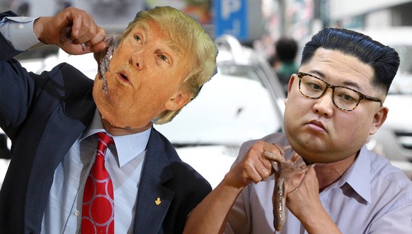 Donald Trump King Jong Un