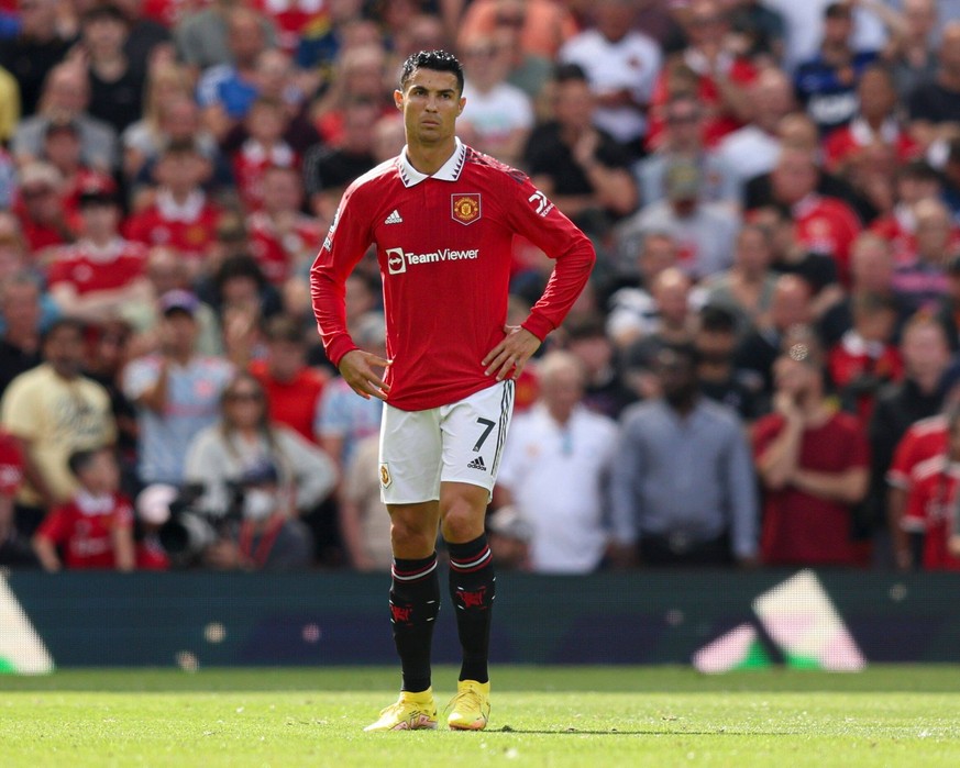 Cristiano Ronaldo im Trikot von Manchester United.