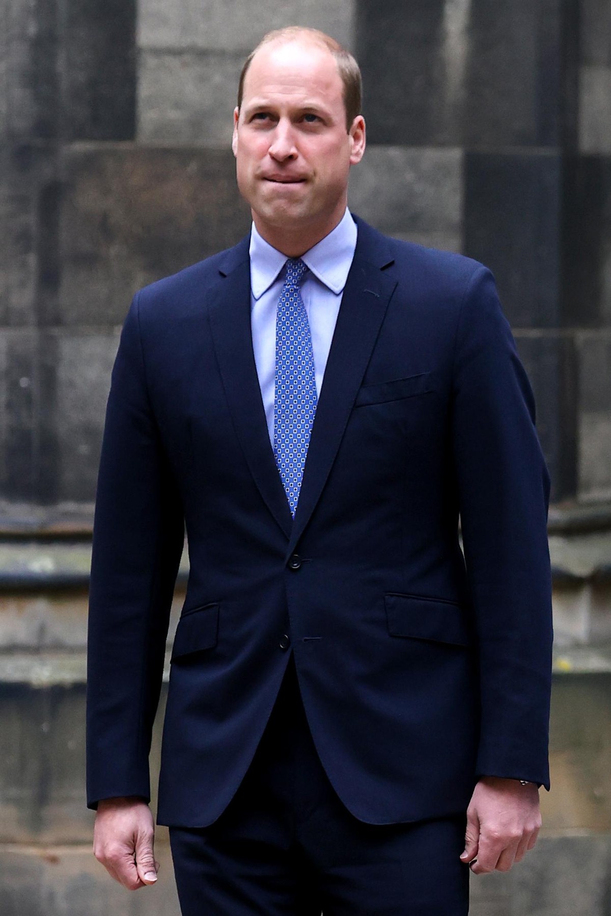EDINBURGH, SCOTLAND - MAY 27: Prince William, Duke of Cambridge arrives at the Closing Ceremony of the General Assembly of the Church of Scotland at the General Assembly Buildings on May 27, 2021 in E ...