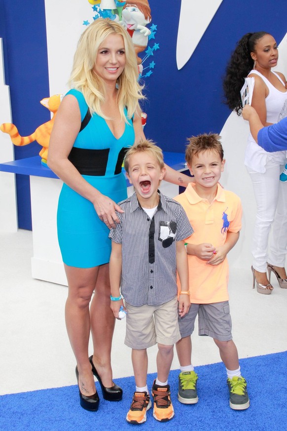Inzwischen sind Britney Spears Söhne junge Erwachsene. 