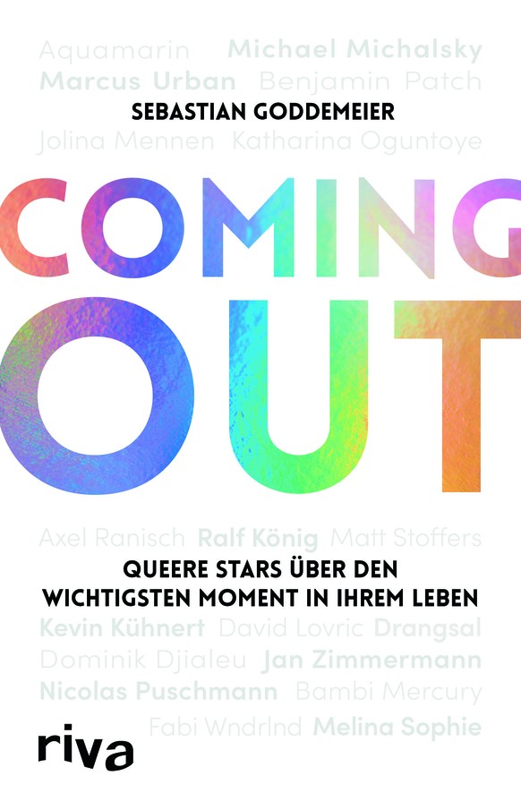 Sebastian Goddemeier hat für das Buch "<a target="_blank" rel="follow" href="https://www.amazon.de/Coming-out-wichtigsten-Puschmann-Michalsky-u-v/dp/3742316559/ref=sr_1_1?__mk_de_DE=%C3%85M%C3%85%C5%BD%C3%95%C3%91&dchild=1&keywords=coming+out&qid=1614160714&s=books&sr=1-1">Coming Out</a>" (Link zum Buch bei Amazon) mehrere Stars porträtiert.