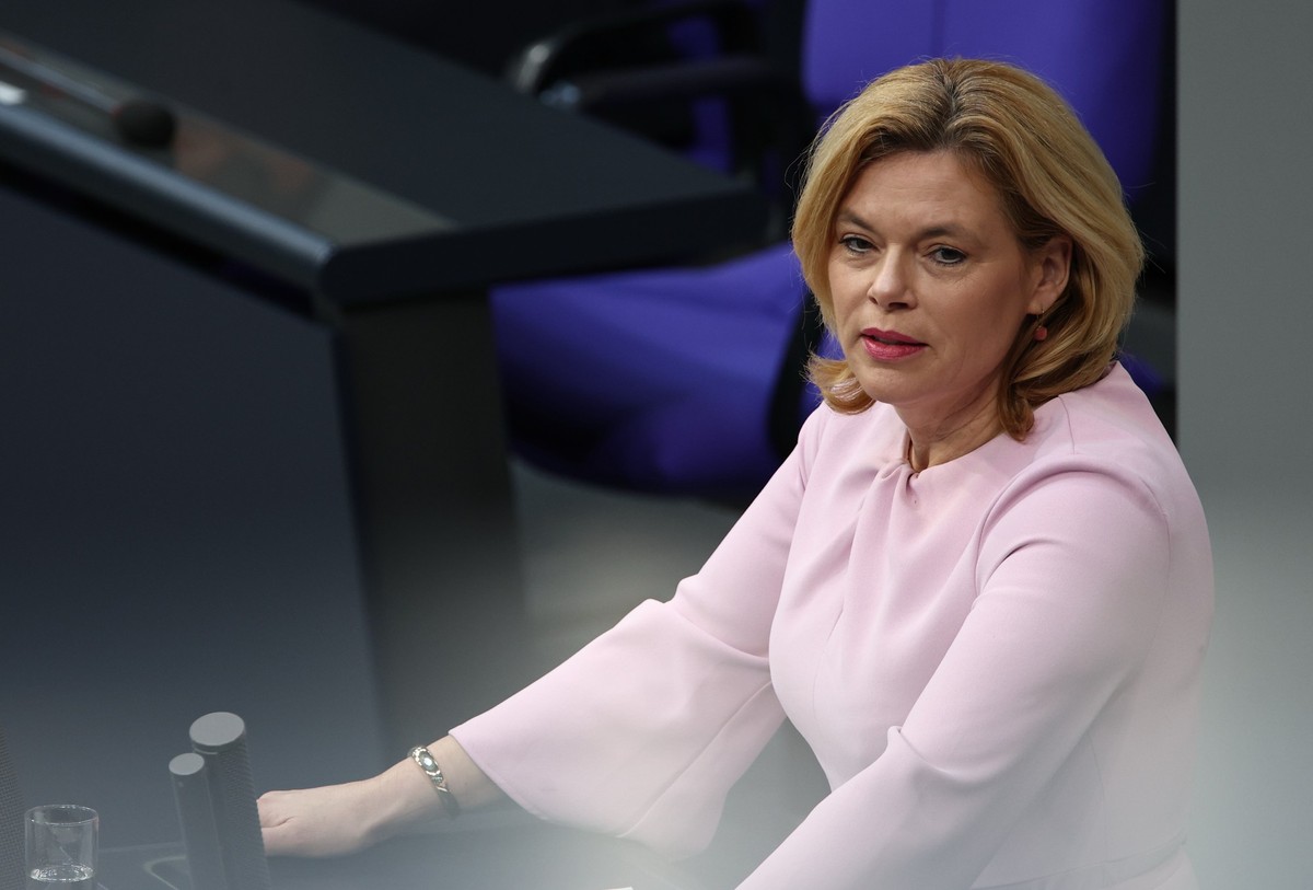 30.01.2025, Berlin: Julia Klöckner, CDU-Bundestagsabgeordnete, spricht im Bundestag. Es findet die Aussprache zum Jahreswirtschaftsbericht 2025 statt. Foto: Hannes P. Albert/dpa +++ dpa-Bildfunk +++