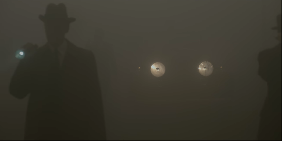 Die dichte Nebel Londons