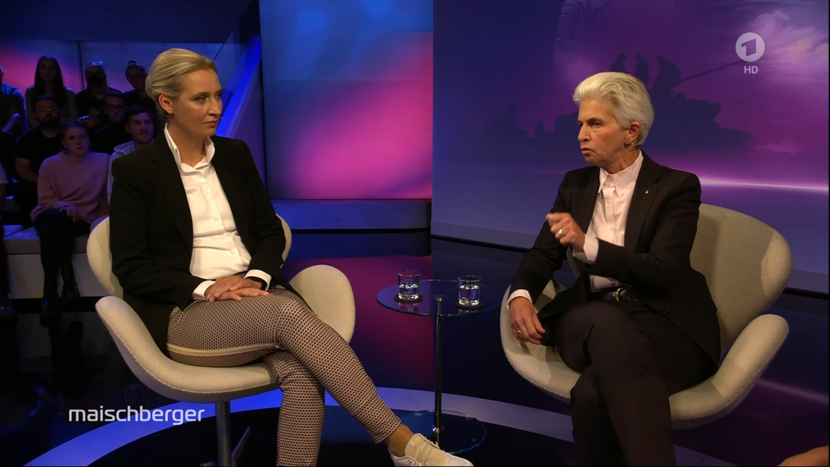 Alice Weidel (AfD) und Marie-Agnes Strack-Zimmermann stimmen nur bei der Atomkraft überein.