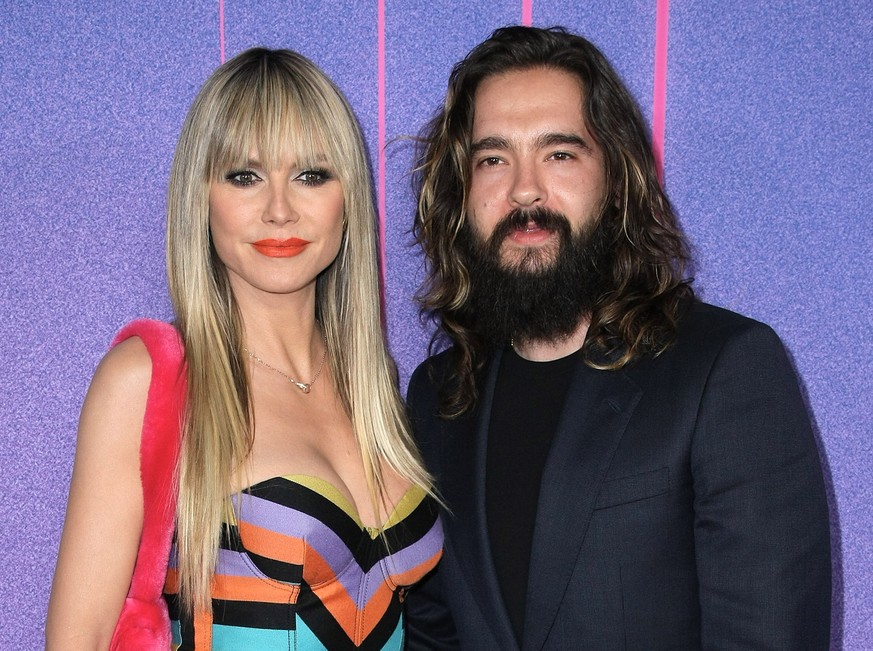 02.03.2022, USA, Inglewood: Heidi Klum und Tom Kaulitz kommen zu den Billboard Women in Music Awards ins YouTube Theater in Los Angeles. Foto: Imagespace/imageSPACE via ZUMA Press Wire/dpa +++ dpa-Bil ...