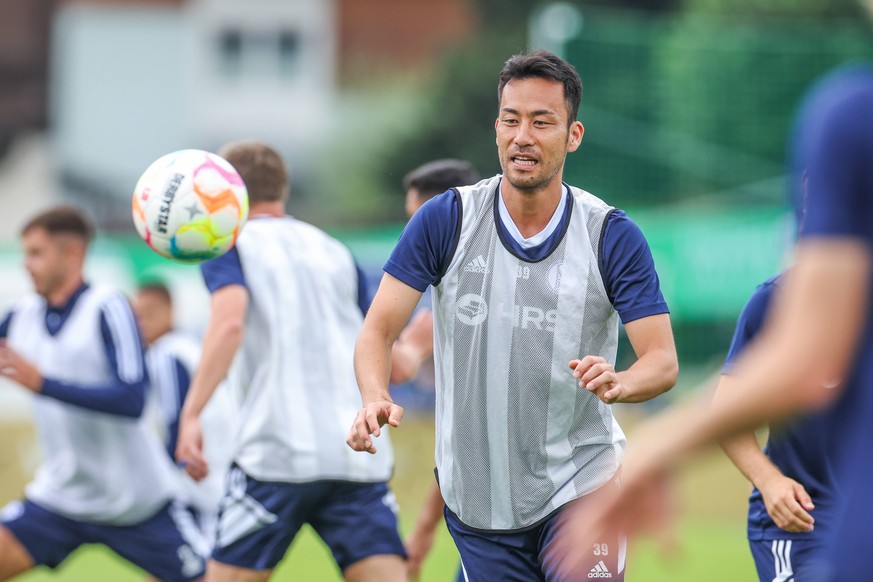 15.07.2022, Fussball, Saison 2022/2023, 1. Bundesliga, Trainingslager FC Schalke 04 in Mittersill /