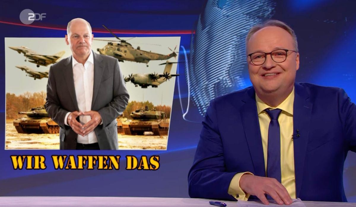 Olaf Scholz und die Bundesregierung schütten das Füllhorn über der Bundeswehr aus. 100 Milliarden "Sondervermögen" gehen an die Truppe.