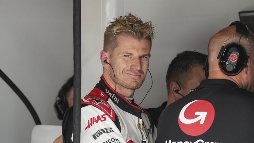 ARCHIV - 16.06.2023, Kanada, Montreal: Motorsport: Formel-1-Weltmeisterschaft, Grand Prix von Kanada, 1. Freies Training: Nico Hülkenberg aus Deutschland vom Team Haas während des Trainings. (zu dpa:  ...