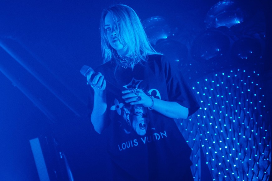 March 4, 2019 - Billie Eilish ( Billie Eilish Pirate Baird O Connell ) in concert at o2 Shepherds Bush Empire in London, United Kingdom on March 04th 2019 PUBLICATIONxINxGERxSUIxAUTxONLY - ZUMAr152 20 ...